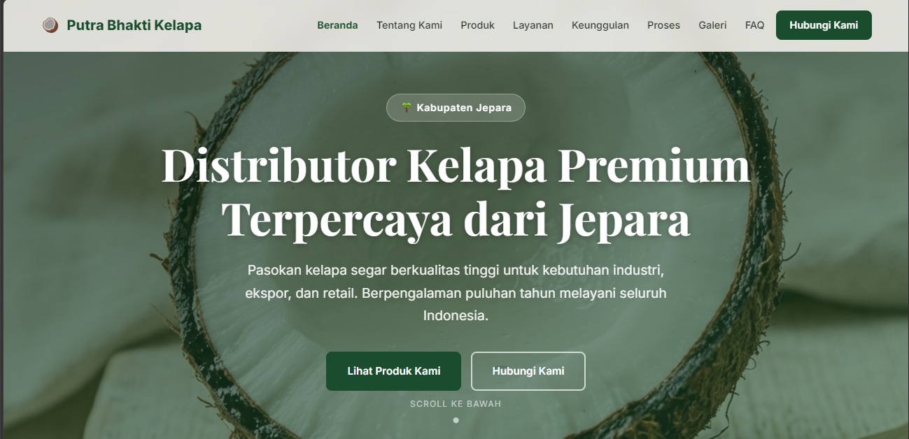 Putra Bhakti Kelapa